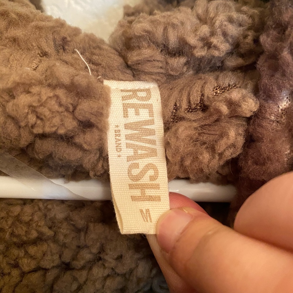 fuzzy teddy sweater